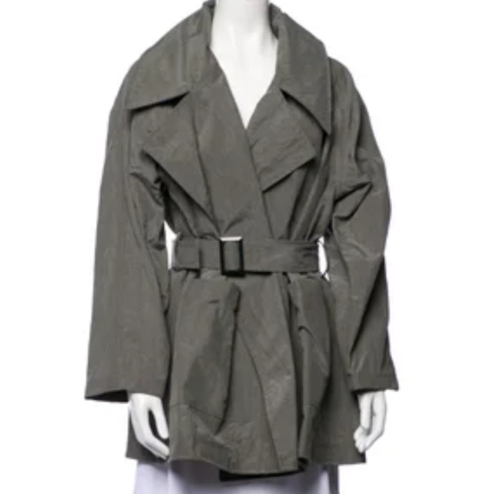 IN SEARCH OF IVAN GRUNDAL TRENCH COAT